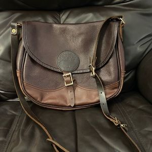 Duluth pack large leather shell purse
